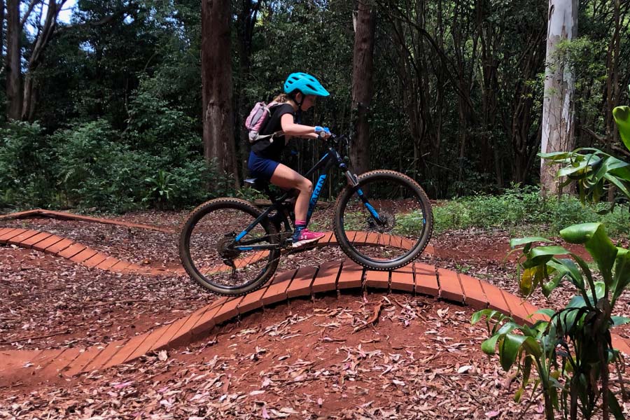 Maui mtb fun with kids