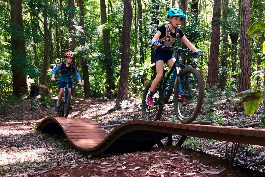 Mountain Biking Maui With Kids