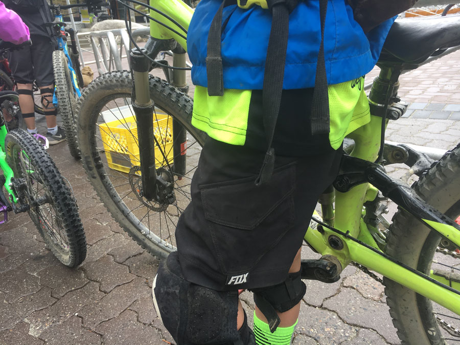 youth fox mtb shorts