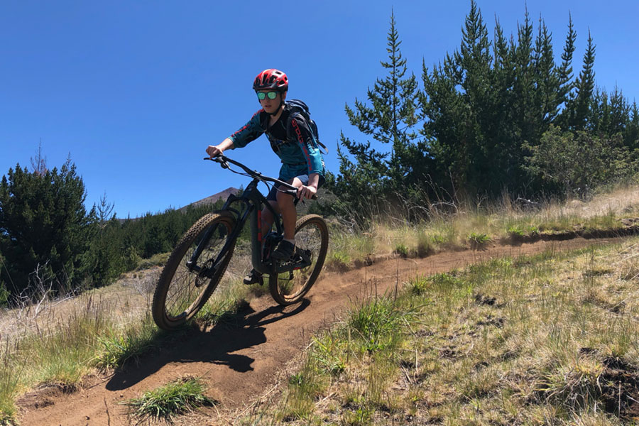 Mountain biking in Maui