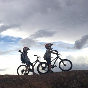 Mountain biking with kids in Utah