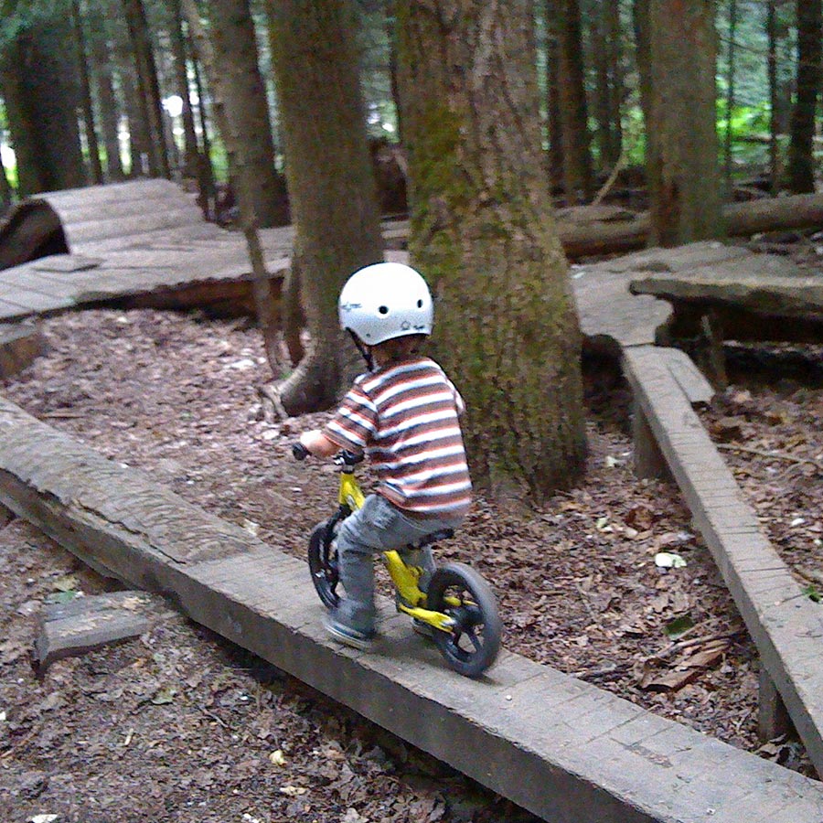 Balance bike skills park