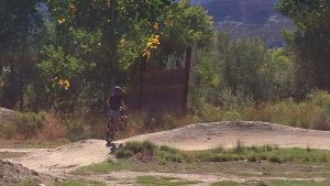 Hitting the dirt jumps