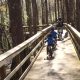Mountain biking with kids in colder weather