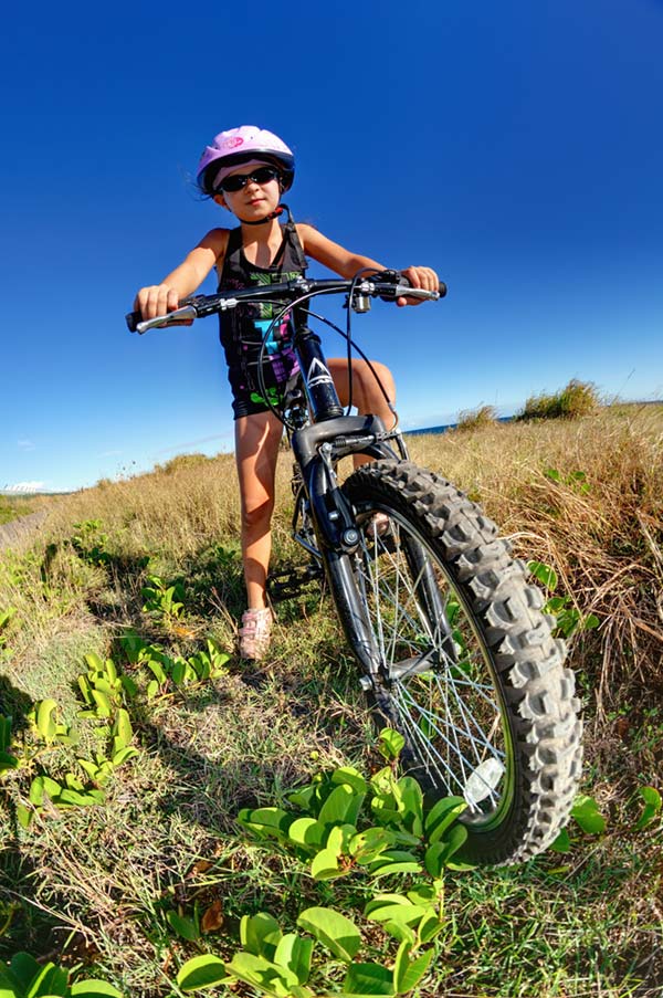 bike girl and boy