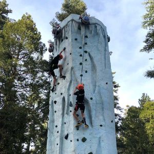 Climbing tower