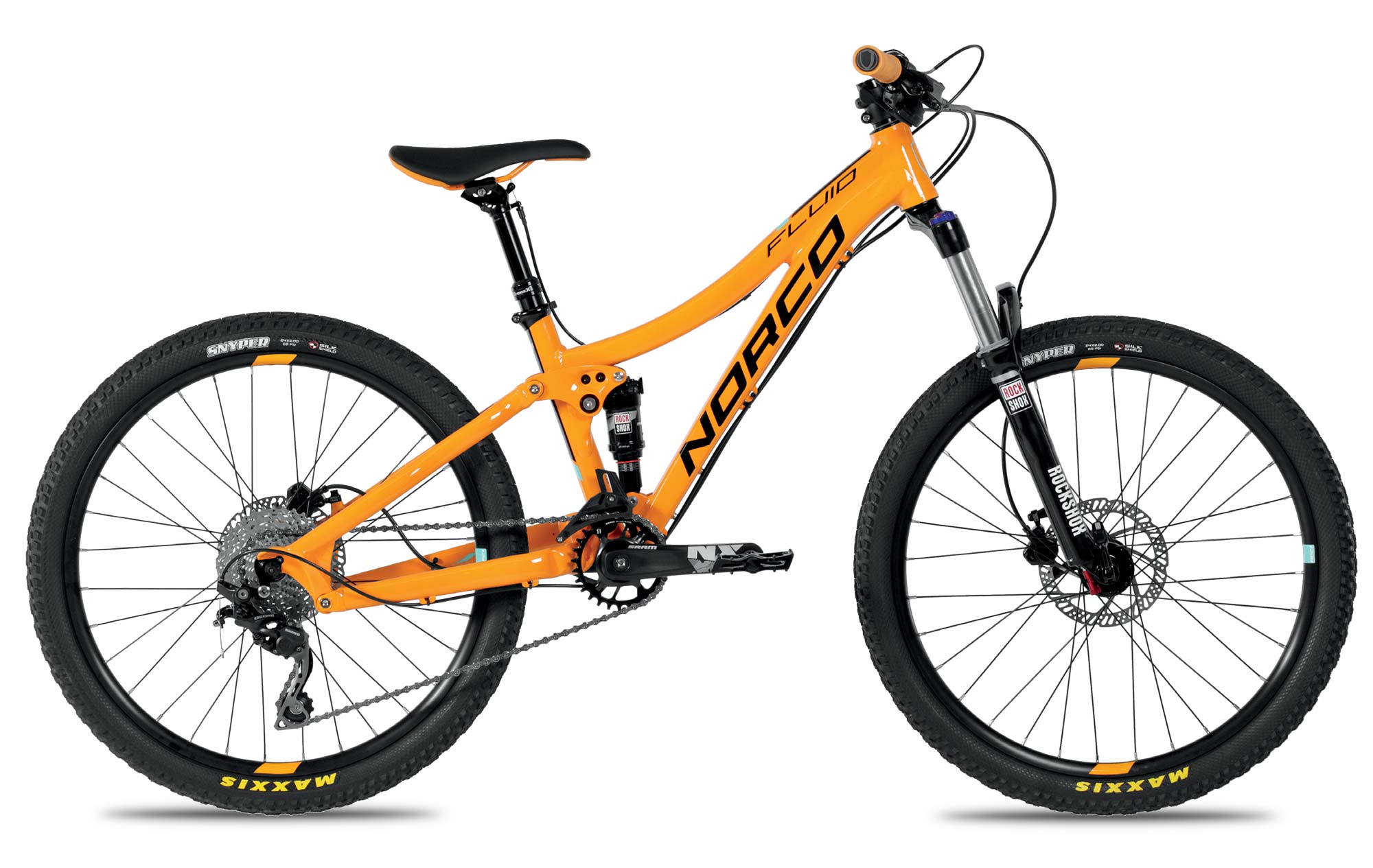 Norco Fluid 24 an enduro bike for kids Mountain Biking With Kids