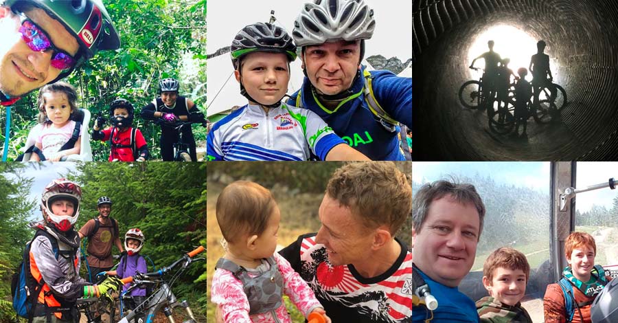 Mountain biking dads - Father's Day, 2018