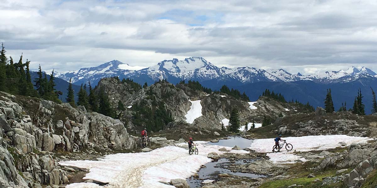 On The Rocks is a spectacular trail in Whistler