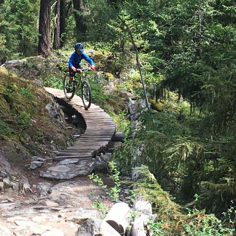 The Best Beginner Mountain Bike Trails For Kids In Whistler