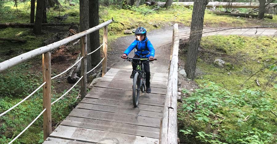The best Whistler mountain bike trails for kids in Whistler, BC