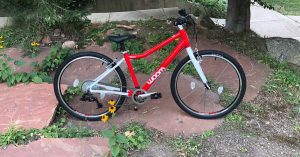 The Woom 5 fully assembled