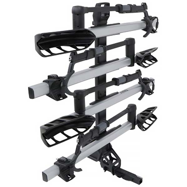 Thule T2 XT Pro mountain bike rack for families with 2 bike add-on