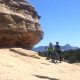 Mountain biking Gooseberry Mesa with kids