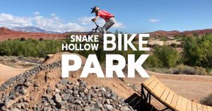 The Snake Hollow Bike Park in St. George, Utah