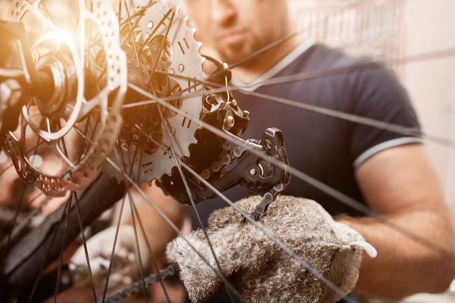 bike cleaning at home