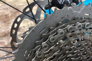 Rear cassette on the Pivot Mach 6 carbon