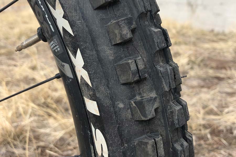 Maxxis tire detail