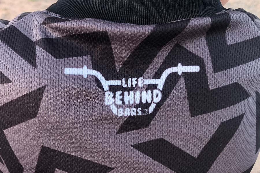 Life Behind Bars graphic - Little Rider Co jersey