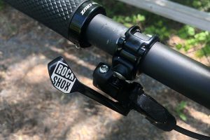 Santa Cruz Megatower - dropper lever