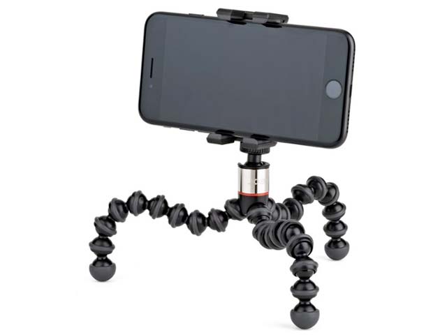 Portable tri-pod for mobile phone