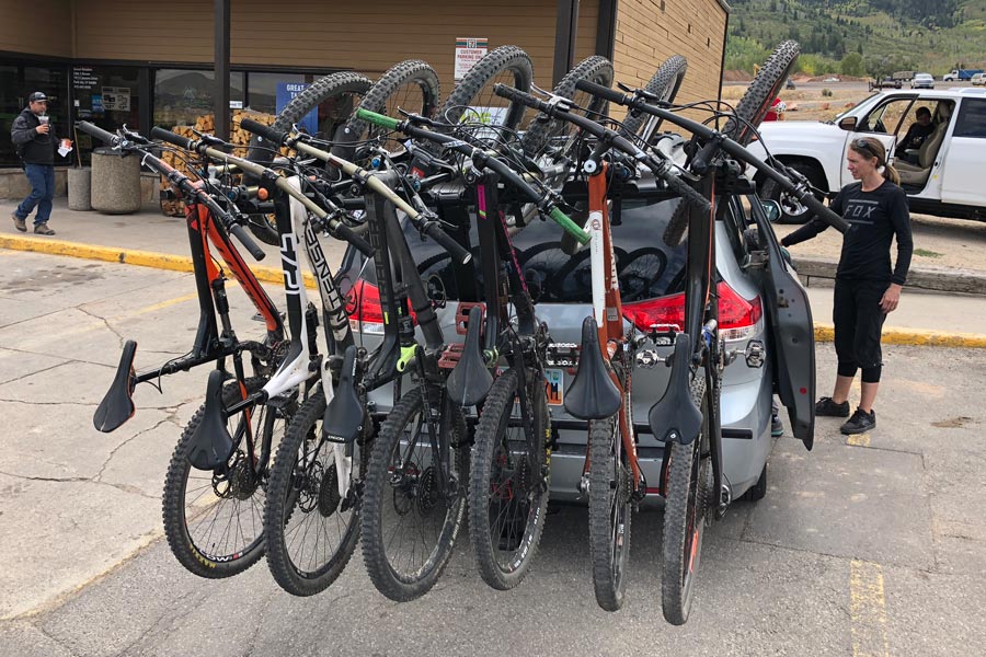 Yakima Hangover 6 Review mountain bike rack for families