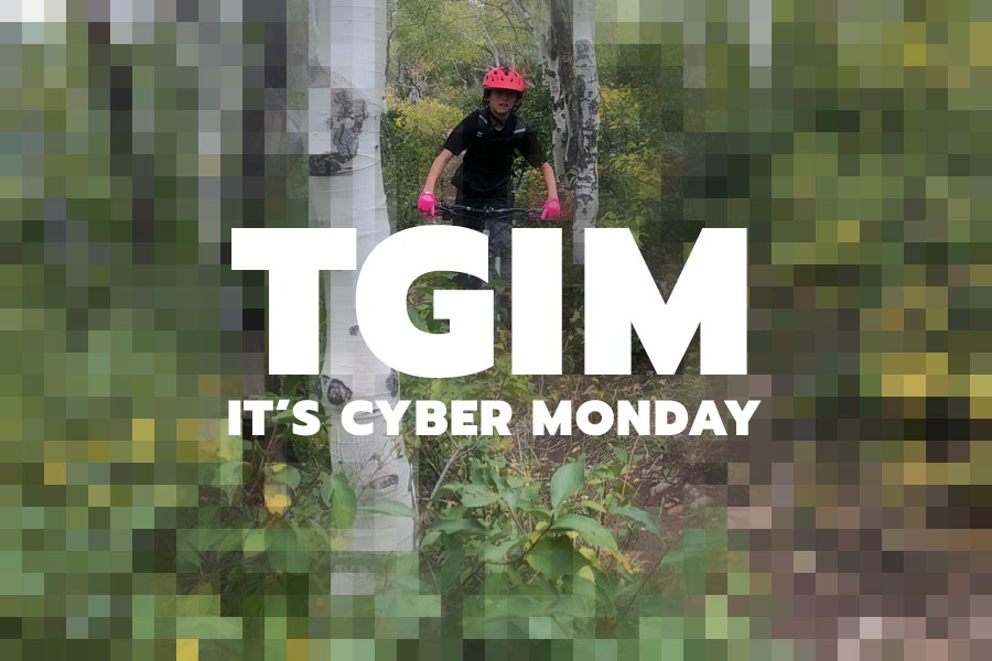 Cyber monday for mountain bikers