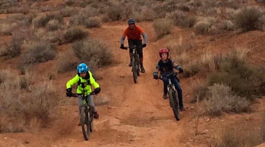 Family-friendly mountain bike trails in St. George, Utah