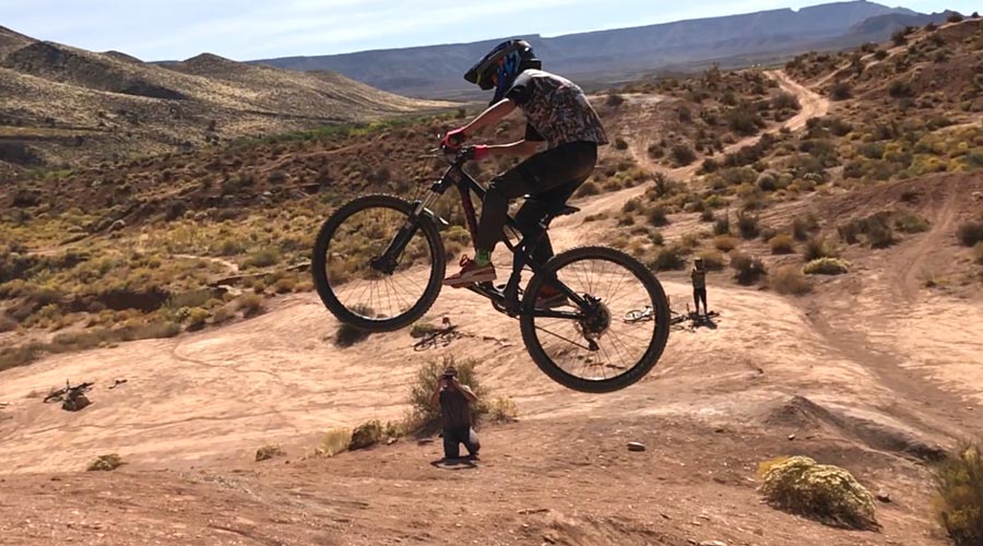 Old Red Bull Rampage site - near Virgin, Utah