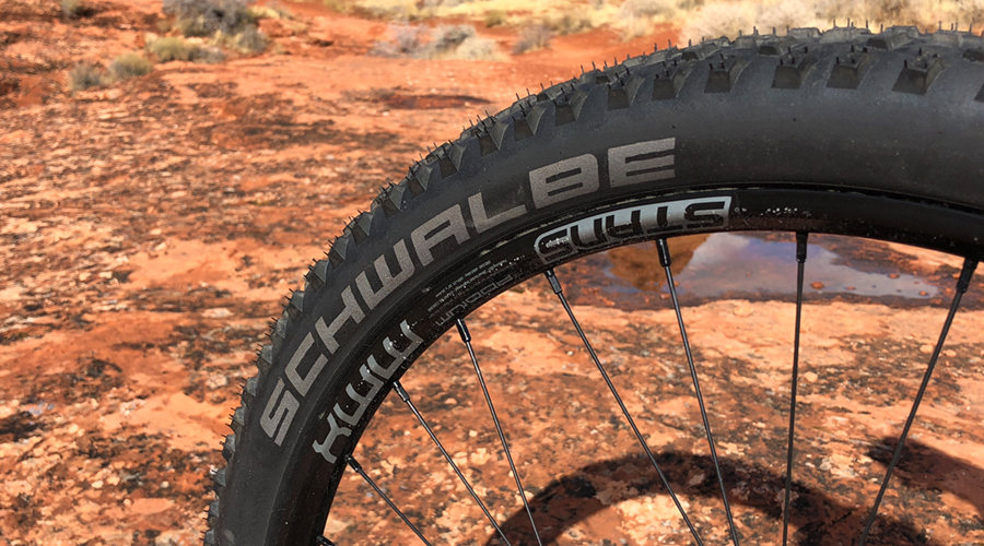 Trailcraft Timber 26 - Schwalbe Rocket Ron tire and Stan's Podium rims