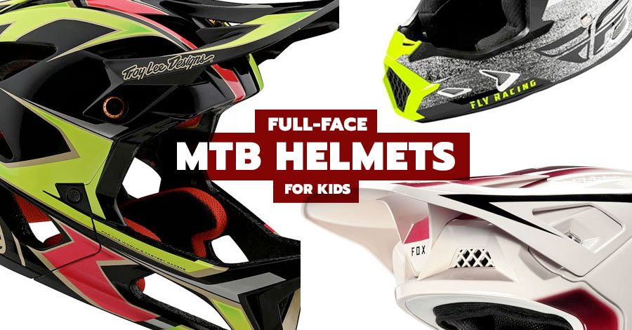 youth full face helmet mtb