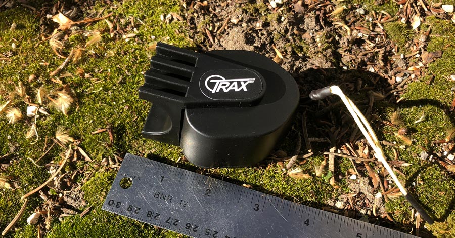 The Trax MTB towing device is small and light