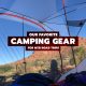 Our favorite camping gear for mtb road trips