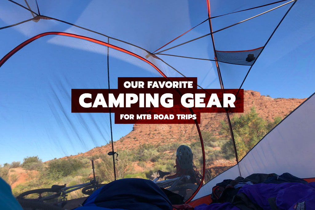 Camping Gear For Your Mountain Biking Road Trips