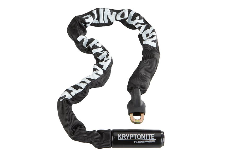 These Kryptonite chain locks are not unbreakable, but they're an excellent deterrent