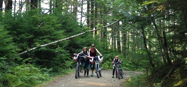 Tips for riding and mountain biking with kids