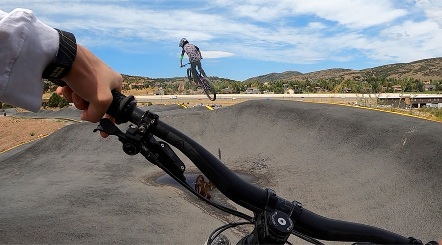 POV on the connector ribbon at Woodward Park City