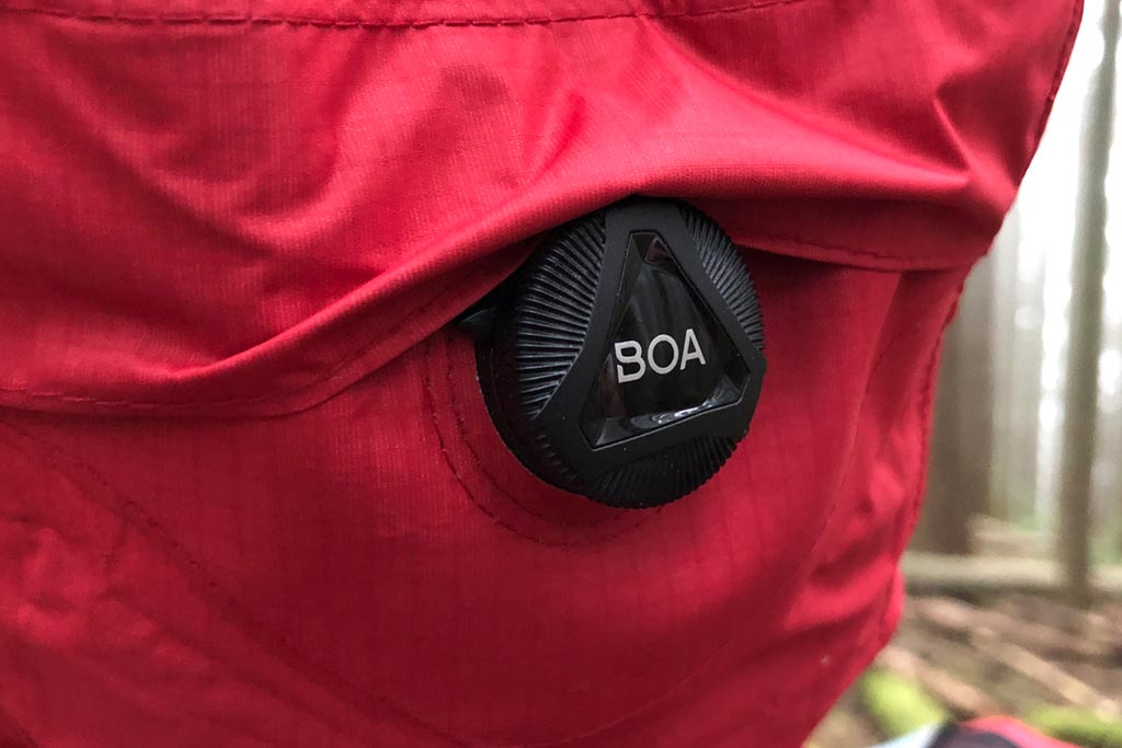 BOA hood adjustment system - Bontrager Avert Women's Rain Jacket