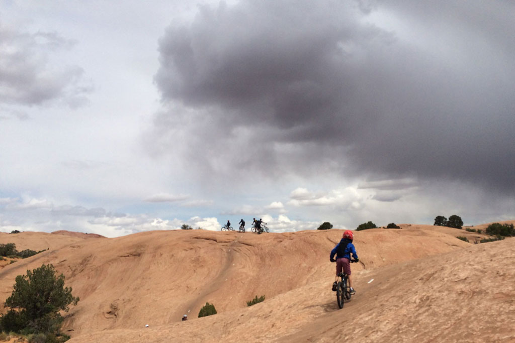 Slickrock Moab Mountain Bike Trail