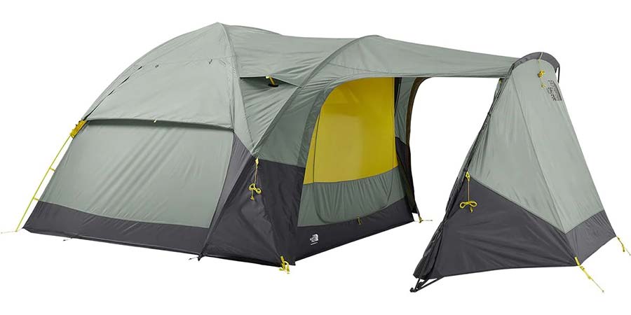 The North Face Wawona 6 person tent gift for mountain biking family